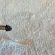 Articulated Daylight desk lamp with magnifying glass and clamp – Aged brass finish