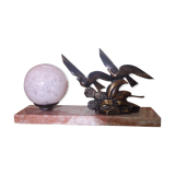 Art Deco marble lamp