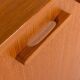 Kai Kristiansen home office shelving unit in teak for FM Mobler, 1960s