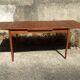 Extendable dining table with vintage 60s teak extensions