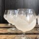 9 Arques crystal cognac glasses, Florence model