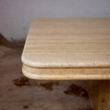 Travertine coffee table from the 70s