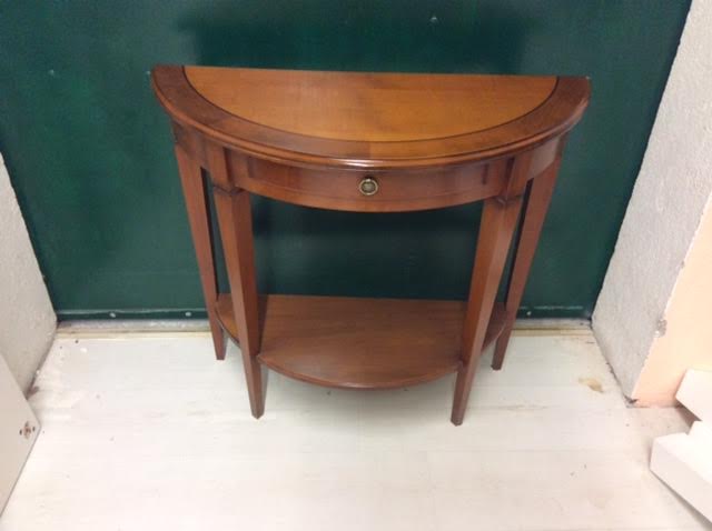 Cherry wood side table