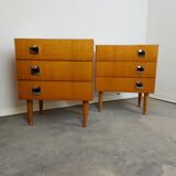 Bedside table/Nightstand, pair