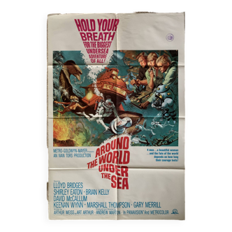Around the World Under the Sea - original US 1sheet poster - 1966