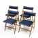 Eden Chairs by Gio Ponti for Fratelli Reguitti, 1960s, Set of 4