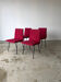 Série de 4 chaises design modèle CM 145 par Pierre Paulin