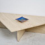 Empty pocket in psychedelic enamelled leather