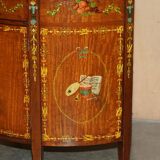 Pair of Adams Sheraton demi-lune sideboards