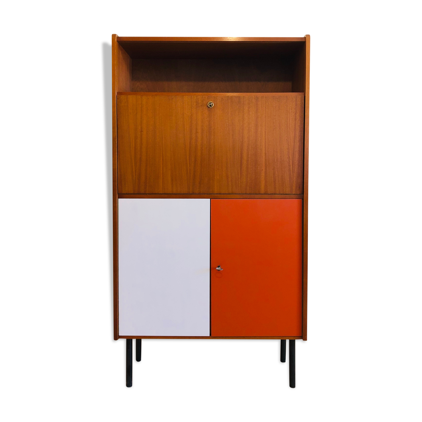 Vintage teak secretary 1960