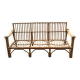 Rattan canapé
