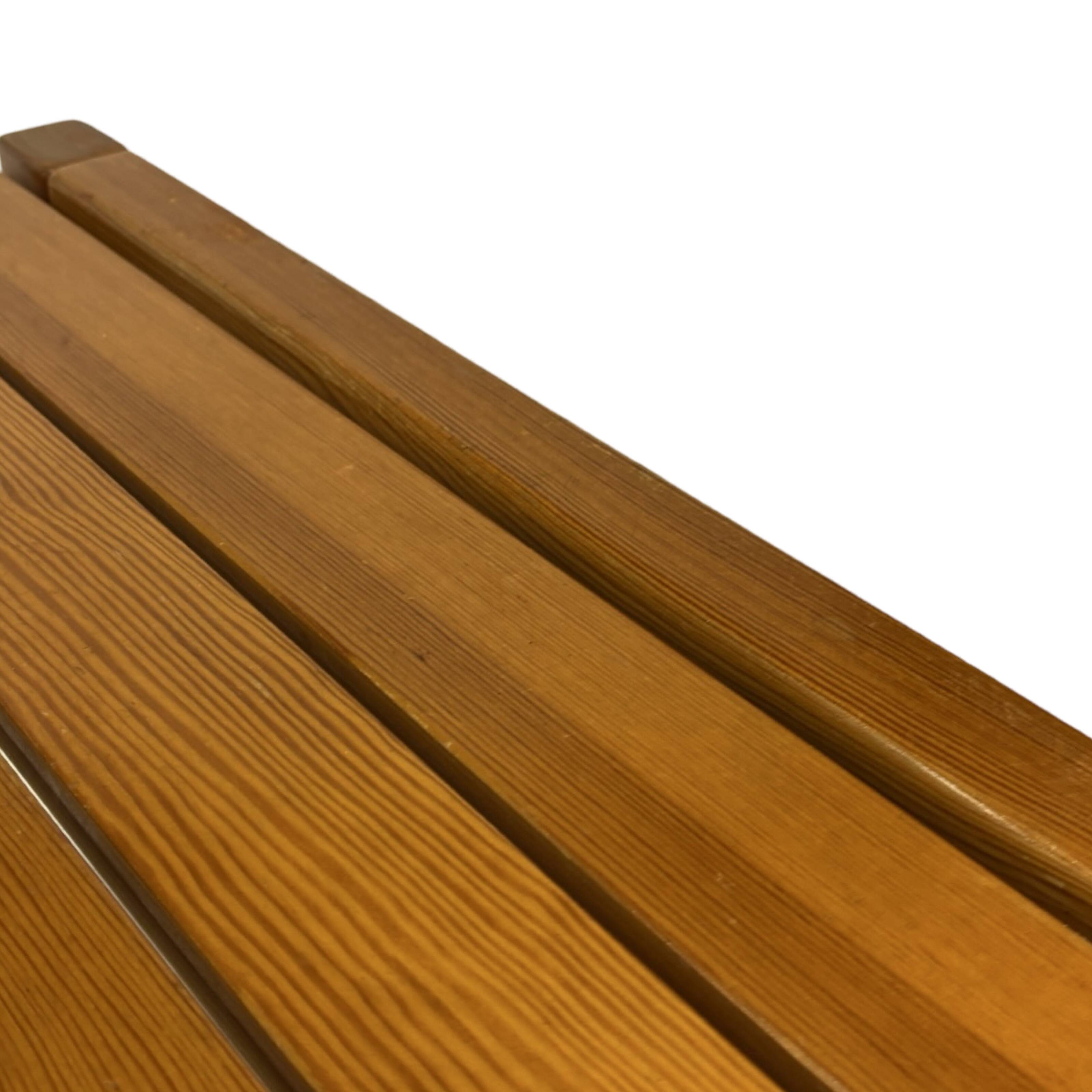 Vintage Wooden Coffee Table Karin Möbring for Ikea 70's Design