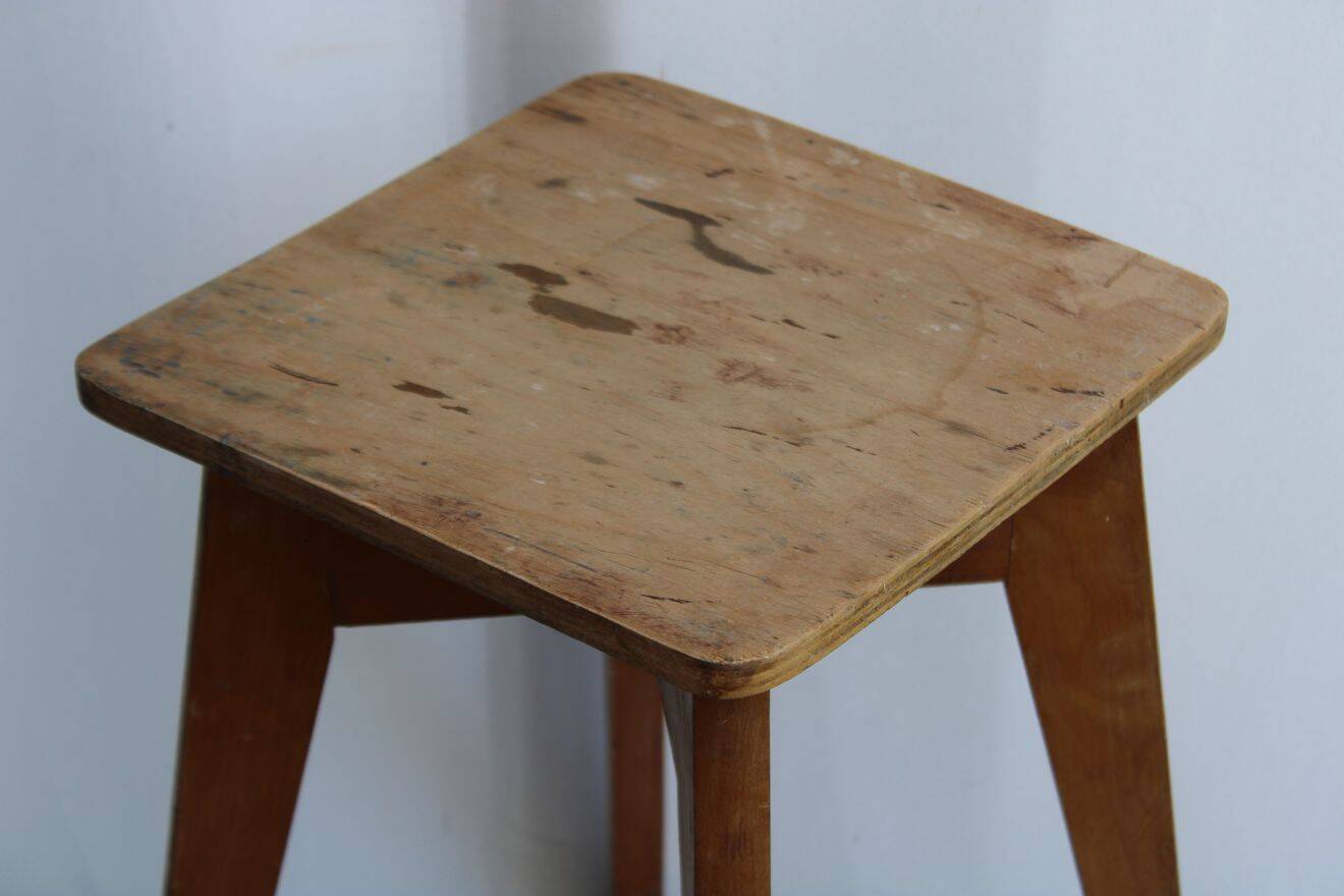 Wooden stool