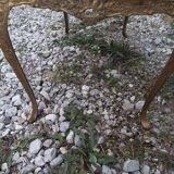 Vintage brass marble coffee table