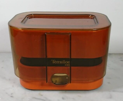 Vintage Terraillon 4000 orange complete kitchen scale