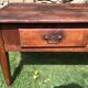 Solid wooden farm table mid-20th century