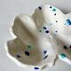 Speckled ceramic bowl