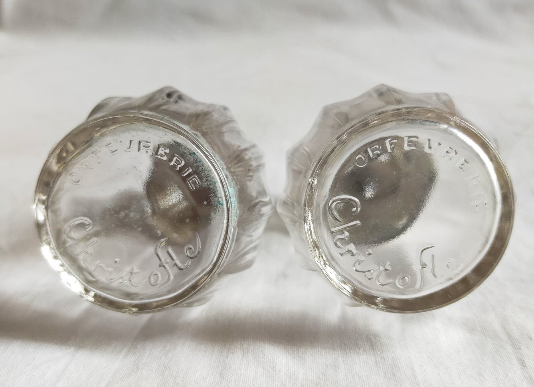 Salt / pepper shaker silver metal - Christofle