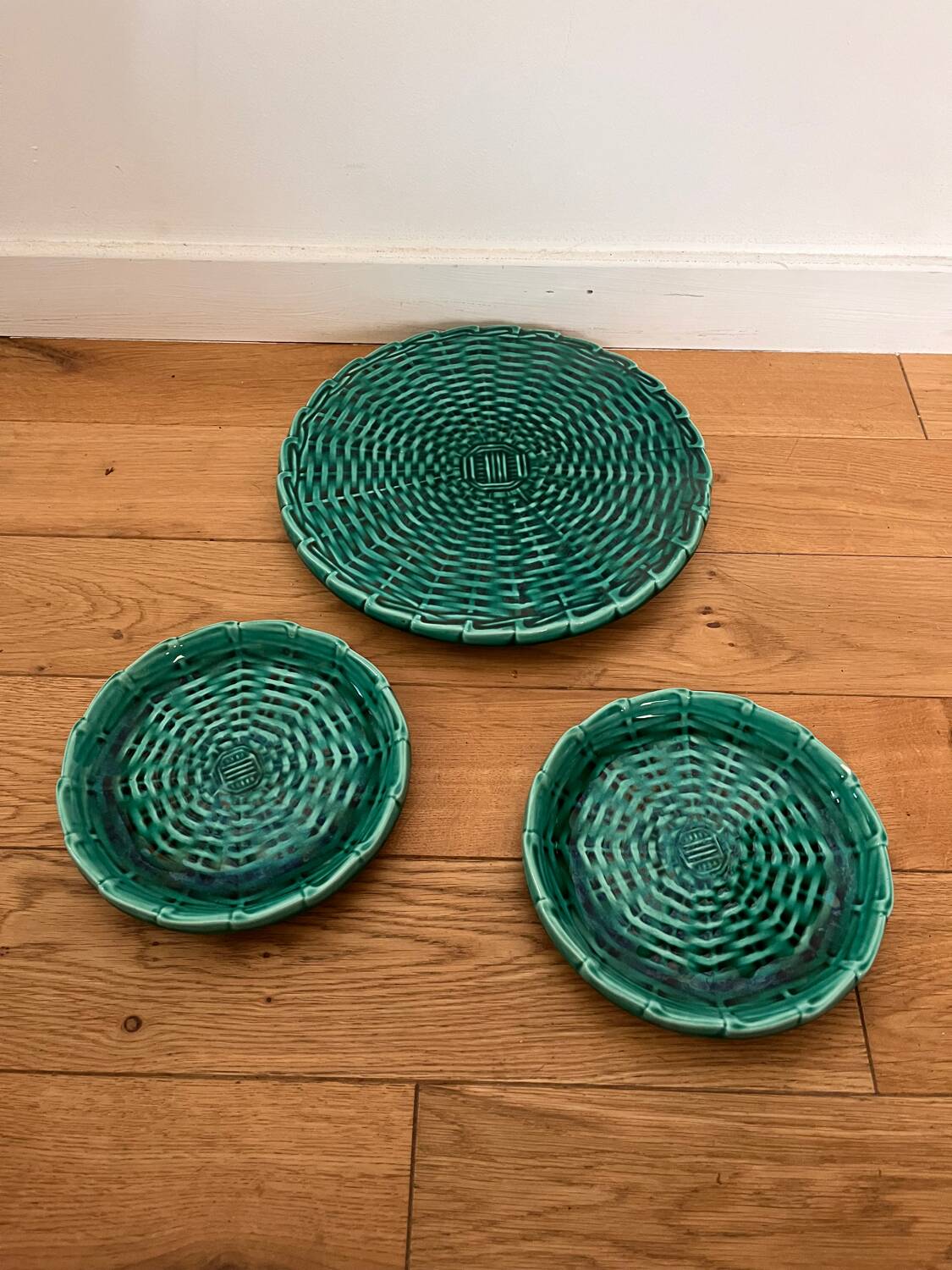 Ceramic coasters and plates