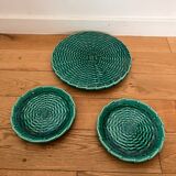 Ceramic coasters and plates