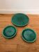 Ceramic coasters and plates