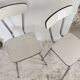 Paire de chaises  formica vintage