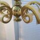 Luminaire Art déco Magnifique Lustre 5 feux disques verre DLG SUBES ADNET LELEU