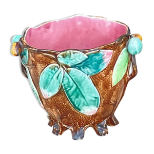 Cache-pot en faience