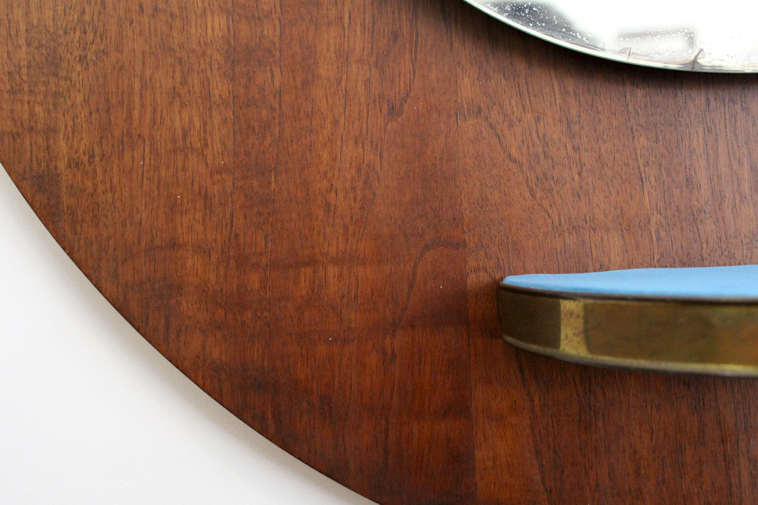 1950s Vintage Wall Mirror 80x86cm