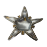 Ashtray metal shape star of the sea