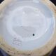 Old vase quimper henriot ceramic white décor blue rooster vintage