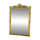 Large 19th Century Gilded Stucco Mirror