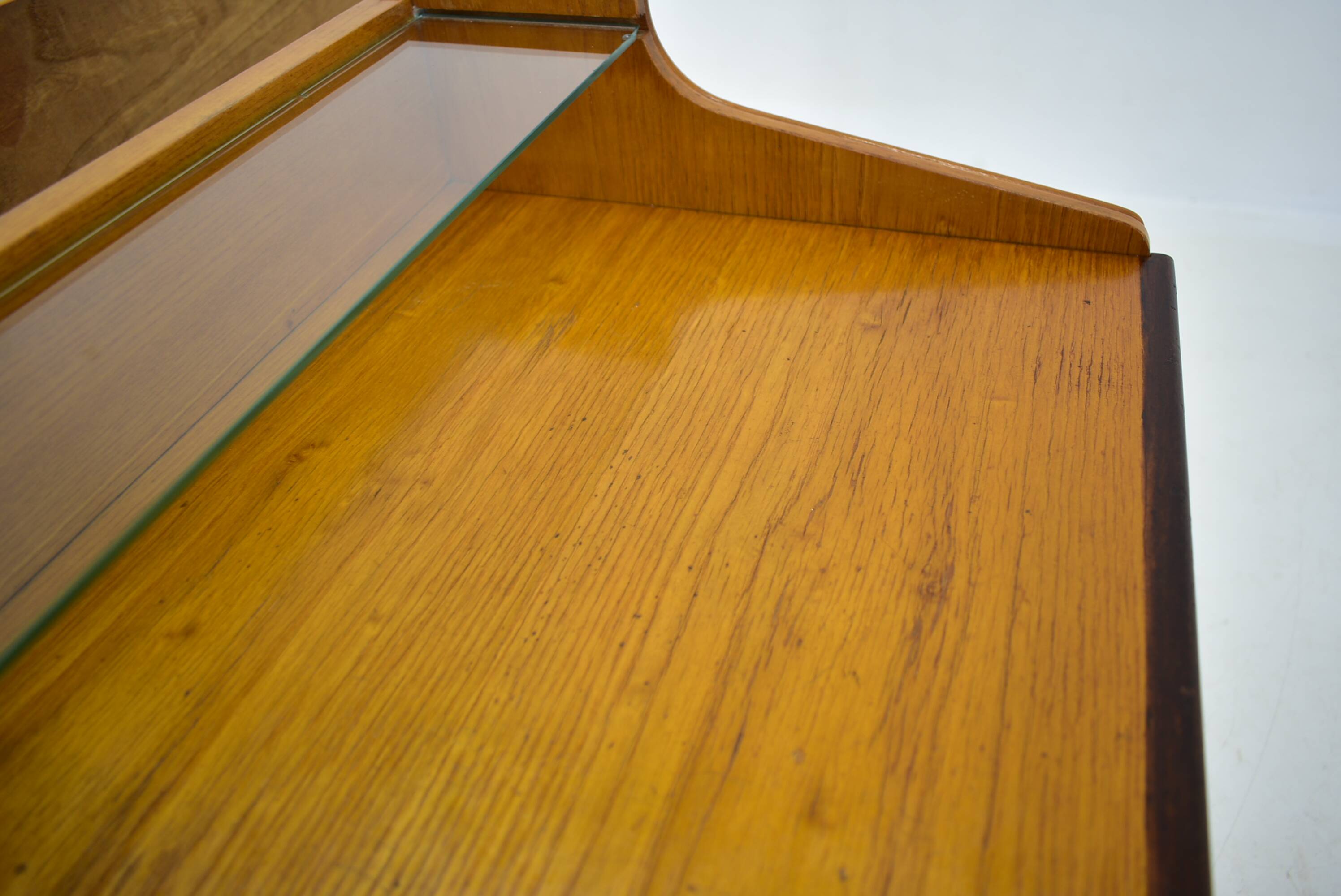 1960s pair of midcentury bedside tables by Mojmir Požár, Czechoslovakia