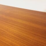 Vintage Scandinavian style dining table from the 50s and 60s in teak with extensions