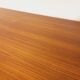 Table à manger style scandinave vintage des années 50 60 en teck avec rallonges