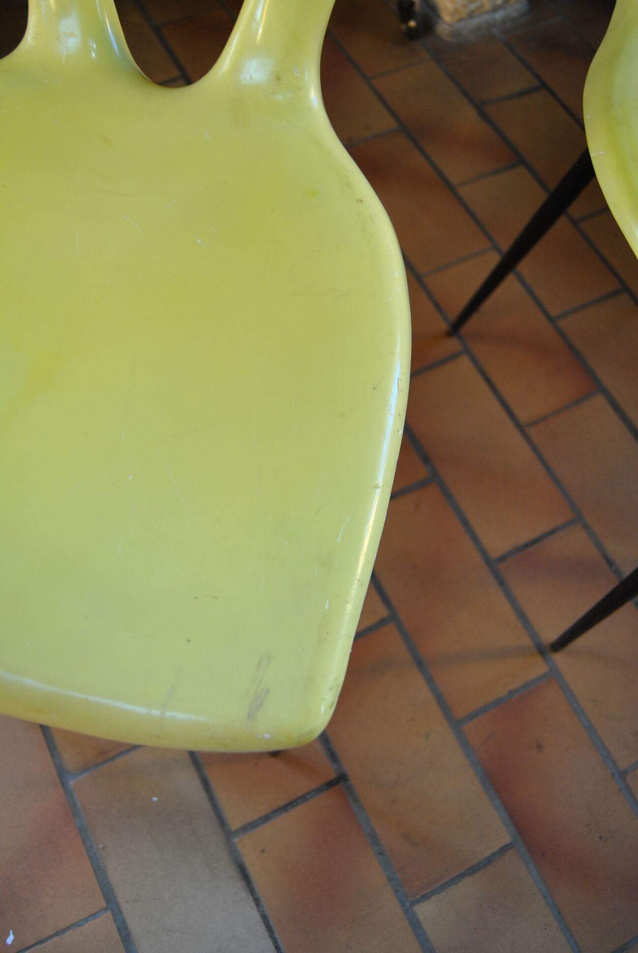 Pair of Gilac vintage 70s design chairs