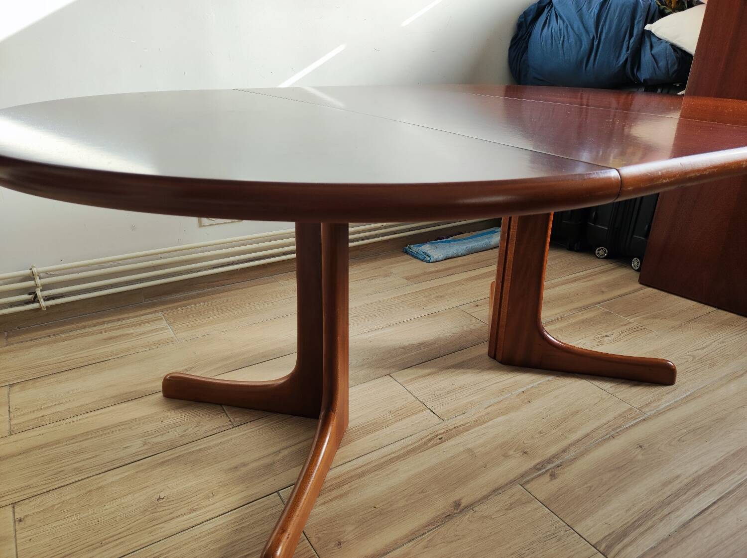 Table scandinave vintage Danemark CJ rosengaarden 60s