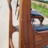 Set of 3 Scandinavian teak chairs