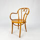 Fauteuil en bois courbé par Zpm Radomsko, années 1950