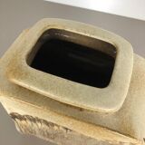 Huge Studio Pottery Vase Object by Heiner Balzar for Steuler, Germany, 1970s