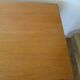 Vintage modernist desk - 5 drawers - shelf - 1950s - closure mechanism
