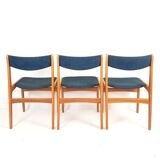Set of 6 Danish dining chairs Erik Buch