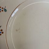 9 assiettes plates anciennes Digoin Sarreguemines