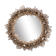 Palwa Crystal Back lid mirror, Hollywood Regency 1970s