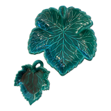 Set of leaf dishes