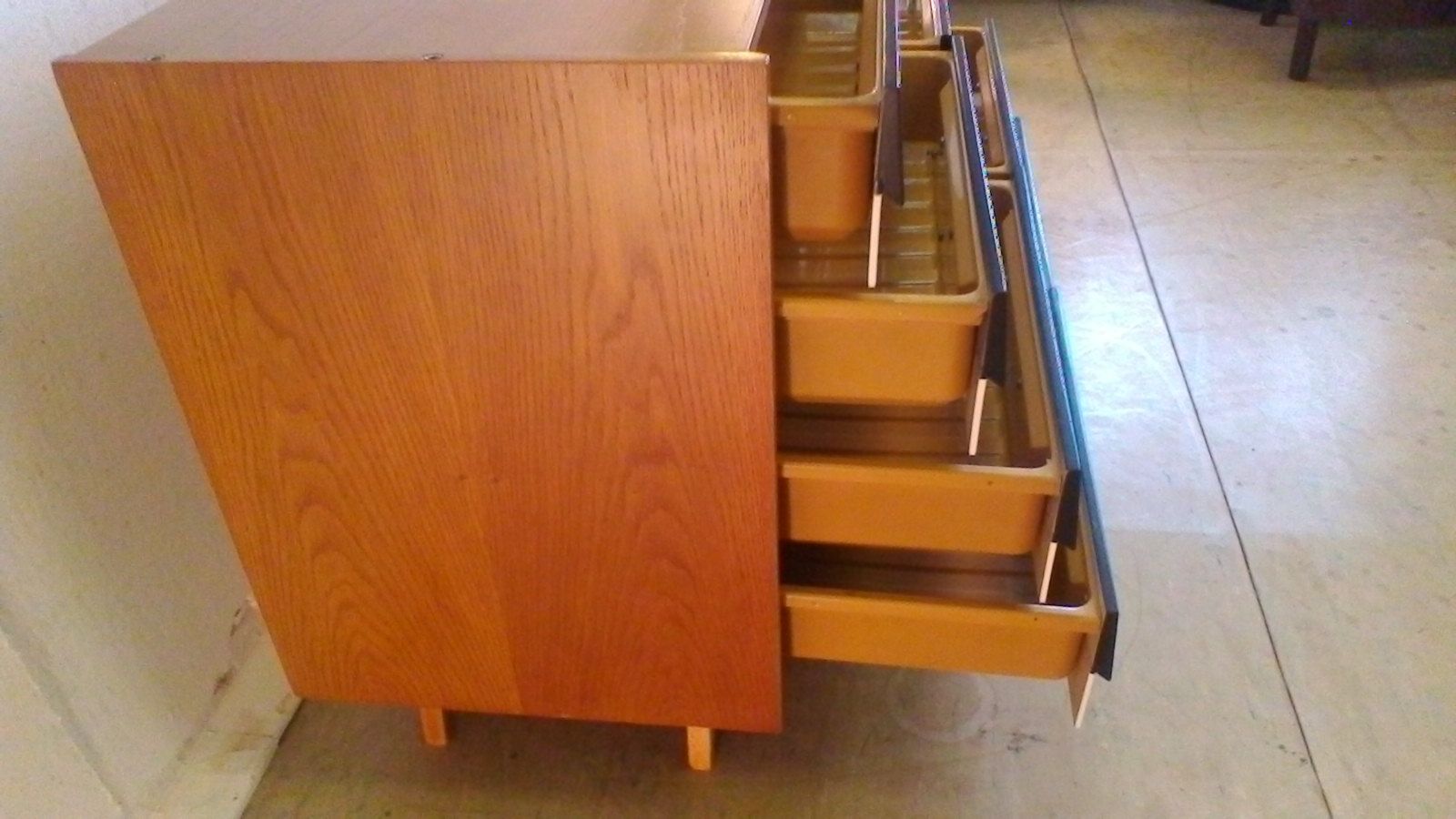 Drawers black and white Czech Republic 1960 s