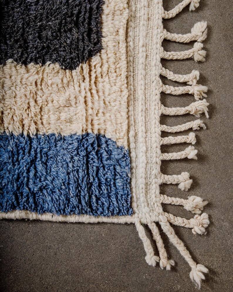 Handmade runner rug 250cm x 90cm