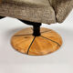 Fauteuil & repose-pied, années 1980