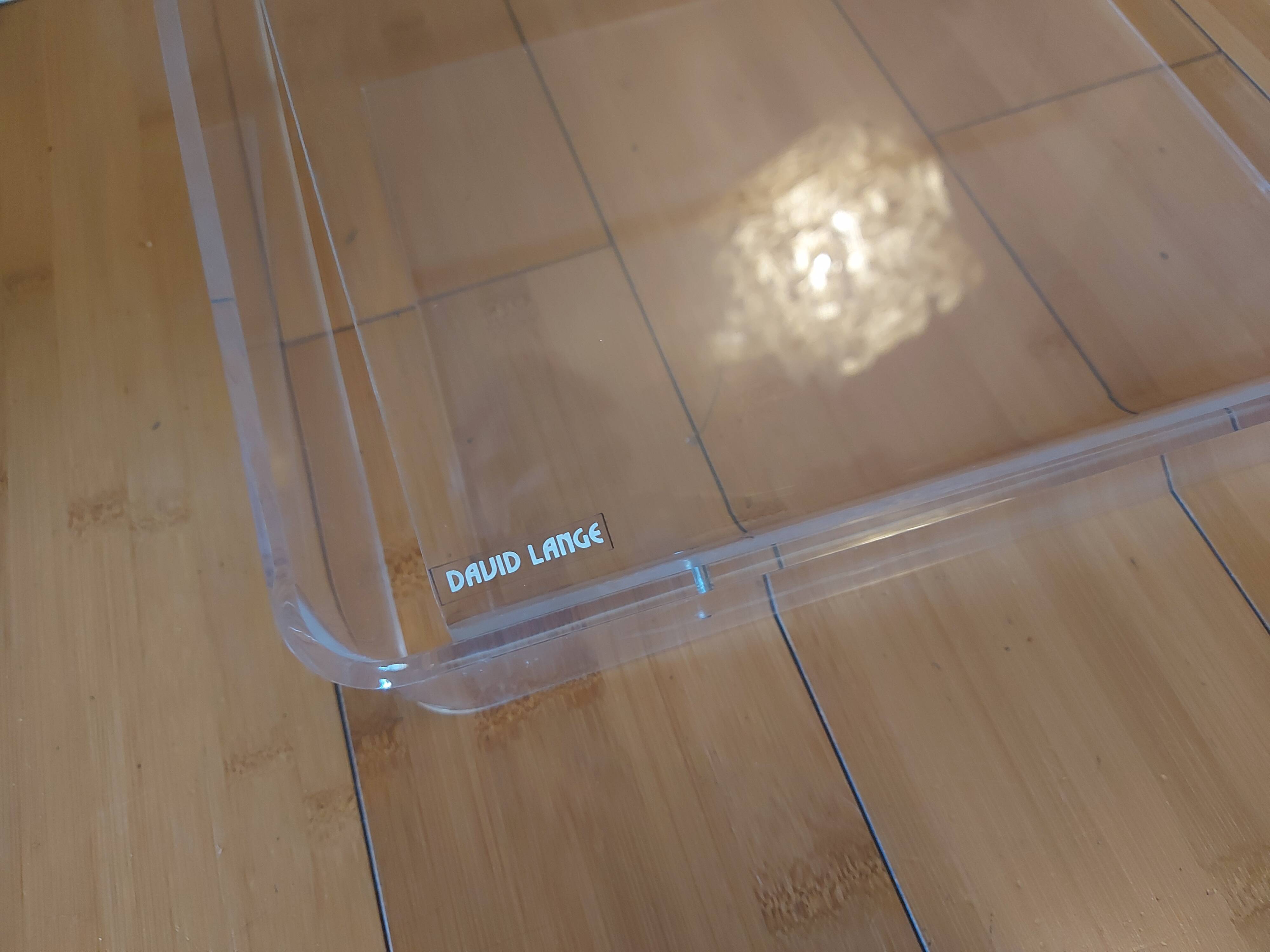 Design review door in plexi , David Lange