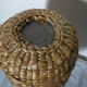Pot in straw dress